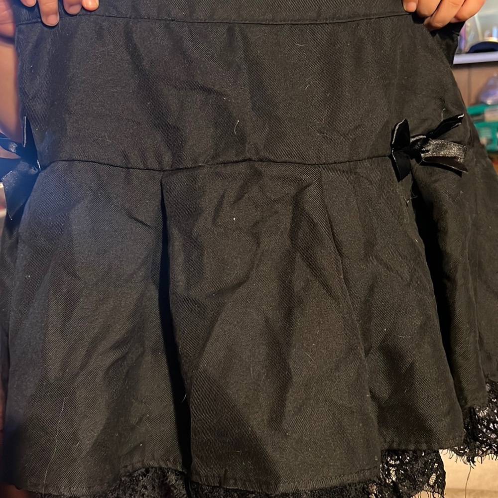 Black skirt from hot topic size small